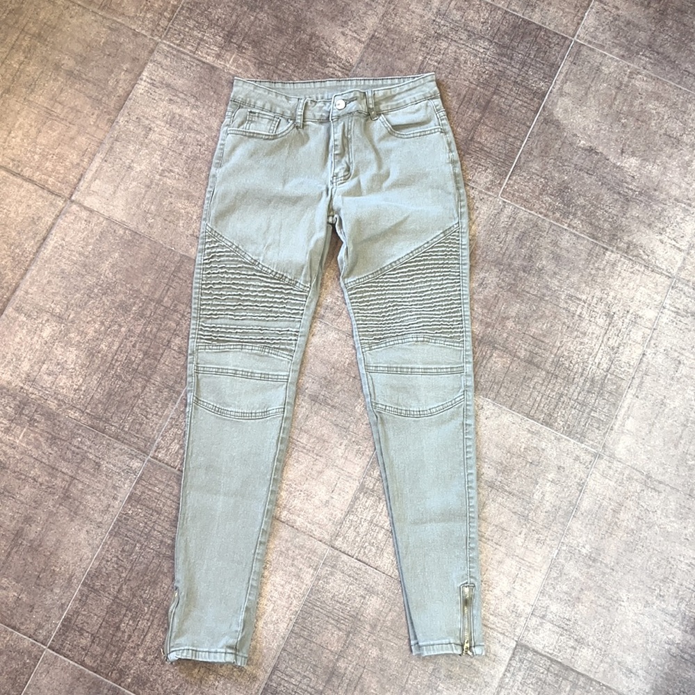 Army Green Jeggings